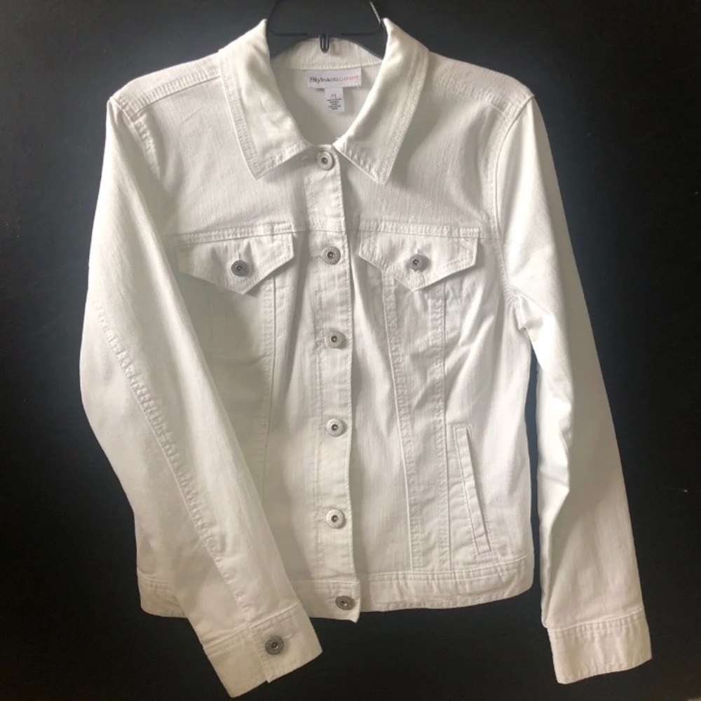White Demin Jacket
